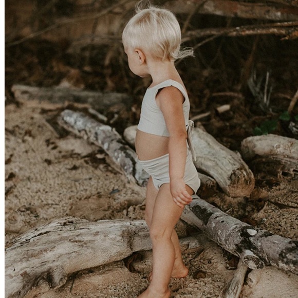 The Simple Folk Bikini Top Desert Neutral Tan Cream - Picture 9 of 16